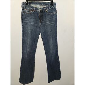 Vintage Lucky Brand Dungarees Blue Jeans Sweet N' Low Size 6/28 Bootcut
